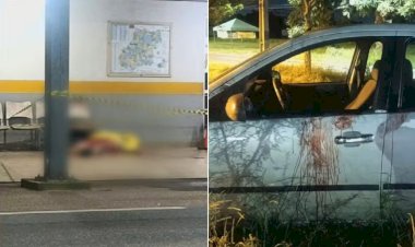 Homem morre após ser baleado em rua e pedir ajuda em barreira policial, em Goiás