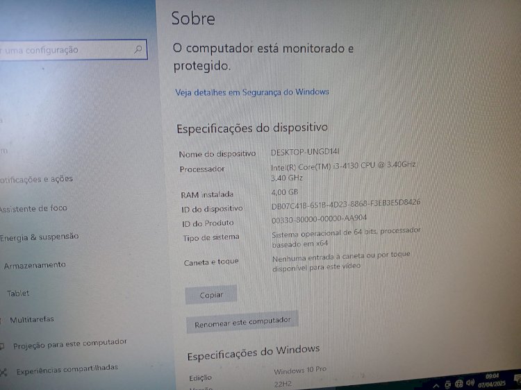 Vendo computador desktop de alto desempenho